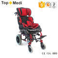 Fauteuil roulant manuel en aluminium pour enfants atteints de paralysie cérébrale Topmedi